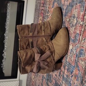 Jellypop boots- size 8- Tan/light brown